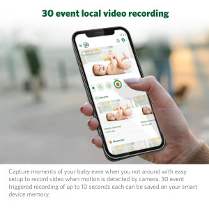 LeapFrog Scout LF2911 — 1080p HD baby monitor with WiFi remote, 360° view, 2-way talk, night vision & lullabies!