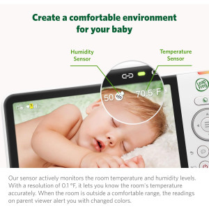 LeapFrog LF930HD Moniteur Bébé 7” HD et Vision Nocturne
