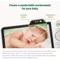 LeapFrog LF930HD : Moniteur Bébé HD 7 avec Vision Nocturne Couleur et Rotation 360°