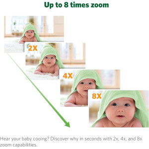 LeapFrog LF930HD Moniteur Bébé 7” HD et Vision Nocturne