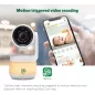 LeapFrog LF930HD : Moniteur Bébé HD 7 avec Vision Nocturne Couleur et Rotation 360°