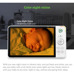 LeapFrog LF930HD Baby Monitor with 7” HD and Night Vision