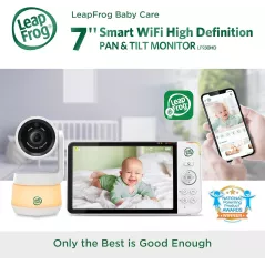 LeapFrog LF930HD Moniteur Bébé 7” HD et Vision Nocturne
