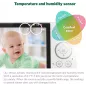 LeapFrog LF930HD : Moniteur Bébé HD 7 avec Vision Nocturne Couleur et Rotation 360°