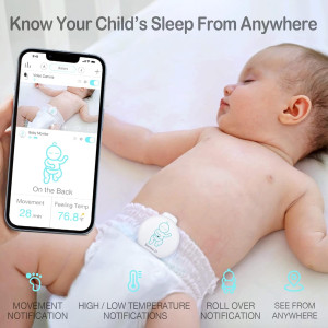 Sense-U Smart Baby Monitor — HD video, movement tracking & real-time alerts for your peace of mind!