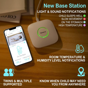 Sense-U Smart Baby Monitor — HD video, movement tracking & real-time alerts for your peace of mind!