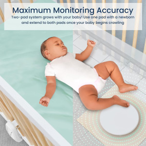 Babysense 7 Breathing Monitor — No contact, no WiFi, full crib coverage for safe, stress-free monitoring!