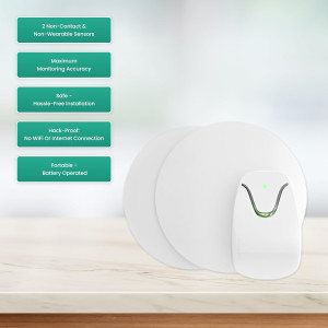 Babysense 7 Breathing Monitor — No contact, no WiFi, full crib coverage for safe, stress-free monitoring!
