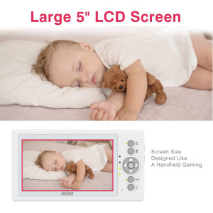 Moniteur JouSecu: Écran 5 Pouces Split, Sans WiFi, 29h Batterie