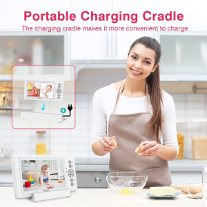 Moniteur JouSecu: Écran 5 Pouces Split, Sans WiFi, 29h Batterie