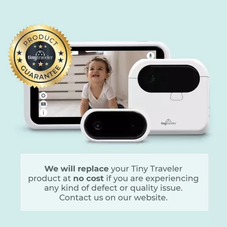 Caméra Bébé Voiture Tiny Traveler: Double Surveillance Enfants