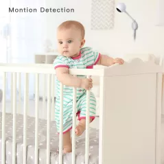 iBaby M2C : Moniteur Bébé WiFi HD 1080P avec Vision Nocturne et Berceuses - Sécurité et Sérénité Garanties !