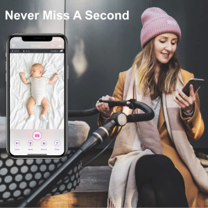 iBaby M2C WiFi Monitor 1080P & Alerts Educational Development Features