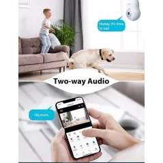 Caméra LaView 4MP WiFi Ampoule avec Vision Nocturne installation facile