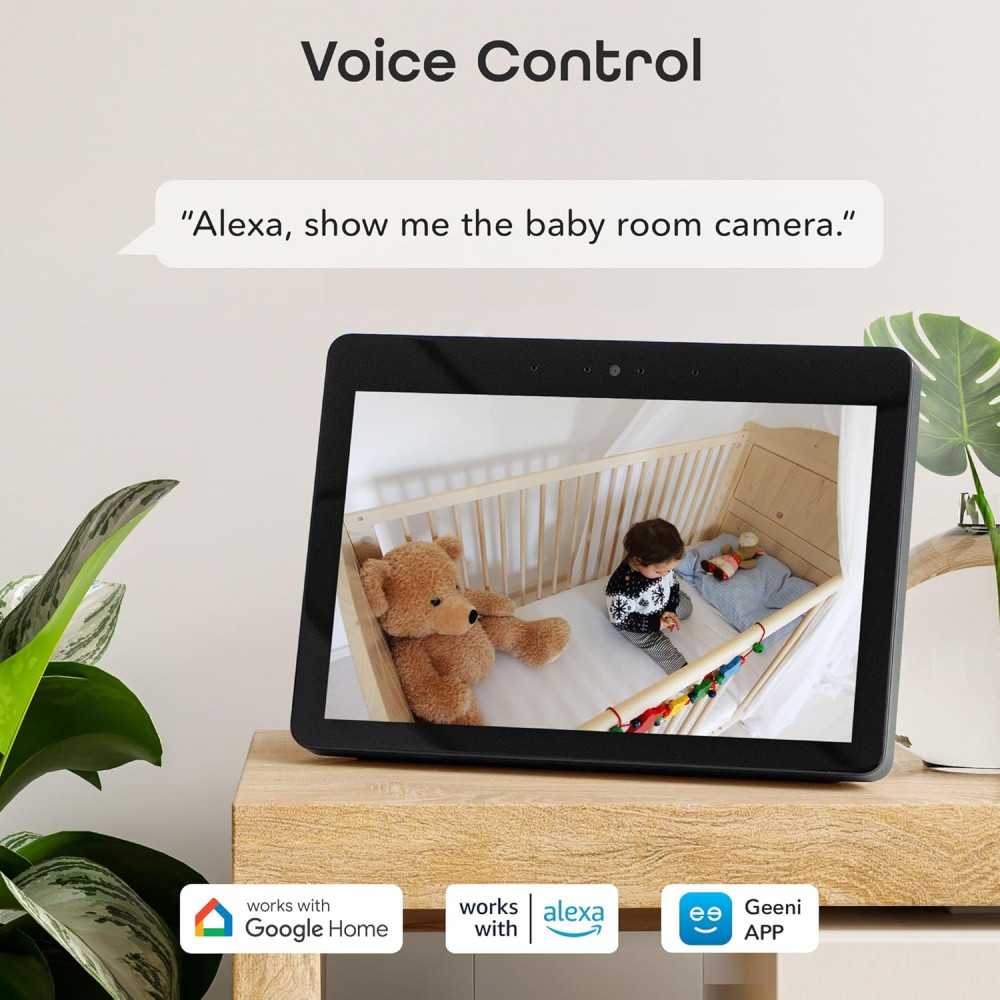 Caméra de sécurité Geeni Glimpse 1080p - WiFi, Alexa, Blanc Caméra de sécurité Geeni Glimpse 1080p - WiFi, Alexa, Blanc
