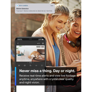 Tapo C100 1080P Camera for Baby and Pets with 2-Way Audio