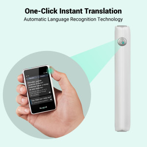 Timekettle Fluentalk T1: No WiFi Mini Translator, 40 Languages