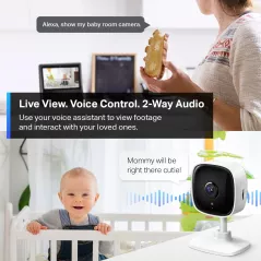Tapo C110: Caméra de Surveillance Intérieure 2K - Votre Sécurité Simplifiée!