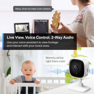 Caméra de Sécurité TP-Link Tapo 2K : Babyphone et Plus!