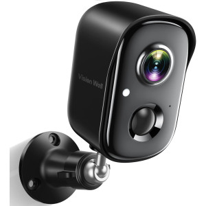 2K Wireless Outdoor Security Cameras with AI Detection & Night Vision