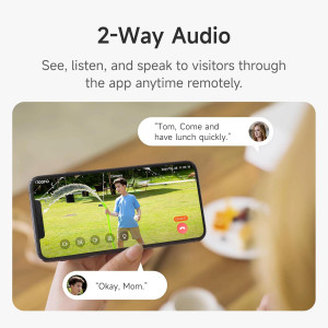 Caméra Noorio B200 : Sécurité Extérieure 1080p, AI Détection