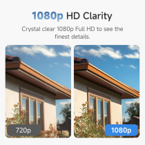 Caméra Noorio B200 : Sécurité Extérieure 1080p, AI Détection