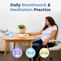 Outil de Méditation Visuelle 'Breathing Buddha' pour Adultes et Enfants