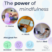 Outil de Méditation Visuelle 'Breathing Buddha' pour Adultes et Enfants