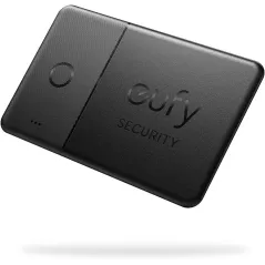 eufy SmartTrack Card E30: Traqueur Portefeuille Apple Find My, Alarme Puissante & Batterie 3 Ans!
