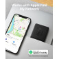Eufy SmartTrack Card: Never Lose Your Wallet Again! Apple Find My, Water Resistant, 3-Year Battery