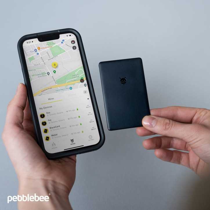 Pebblebee Card: Traqueur dObjets Rechargeable Apple Find My - Ne Perdez Plus Jamais Rien!