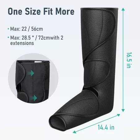 Vibromasseur de jambes QUINEAR : Soulagement et circulation