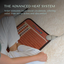 Tapis de Chauffage Infrarouge HealthyLine pour Soulager le Dos