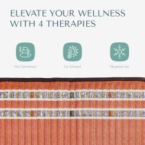 Tapis de Chauffage Infrarouge HealthyLine pour Soulager le Dos