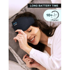Casque de sommeil Bluetooth LC-dolida avec masque 3D ultra-fin