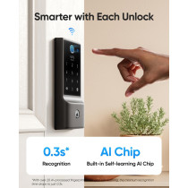 eufy C220 : Serrure Intelligente Wi-Fi avec Empreinte Digitale