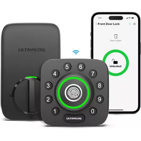 ULTRALOQ U-Bolt Pro : Serrure Connectée 8-en-1, Étanche