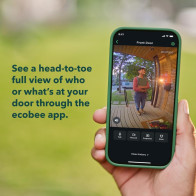 Ecobee Smart Video Doorbell Camera: HD Security, Night Vision & 2-Way Talk