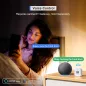 Serrure Intelligente Biométrique Argentée : Accès Facile par Empreinte, Code, Alexa – Sécurité Renforcée