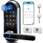 Keyless Entry Smart Lock: Fingerprint, Passcode, & App Control - Secure Your Home Today!