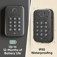 Wyze Auto-Lock Bolt:Fingerprint Smart Deadbolt with Keypad & Bluetooth