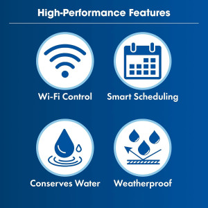 Orbit 57985 B-hyve XR:Smart 8-Zone Indoor/Outdoor Sprinkler Controller