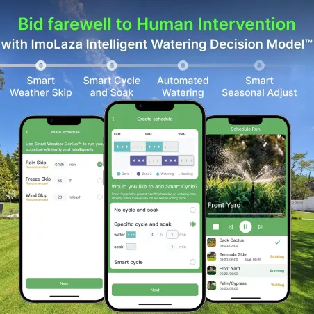 Contrôleur de Sprinkler ImoLaza : Irrigation WiFi Économique