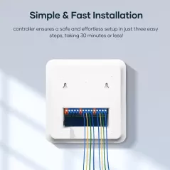 Tolviviov Contrôleur dArrosage Intelligent WiFi: 8 Zones, Météo Locale, Économie dEau Garantie!