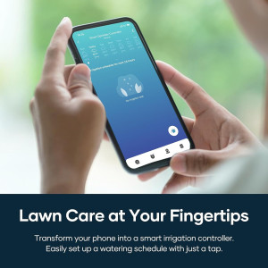 Effortless Watering: tolviviov 8-Zone WiFi Sprinkler Controller