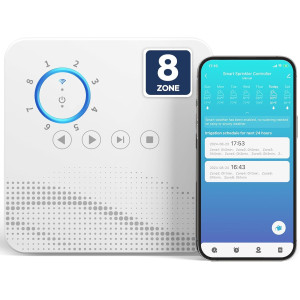 Contrôleur d'Irrigation WiFi 8 Zones - tolviviov
