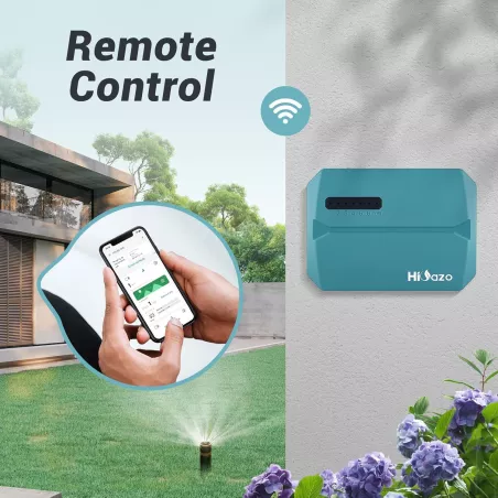 Contrôleur dIrrigation Intelligent WiFi 6 Zones HiOazo : Jardin Parfait, Facilement!