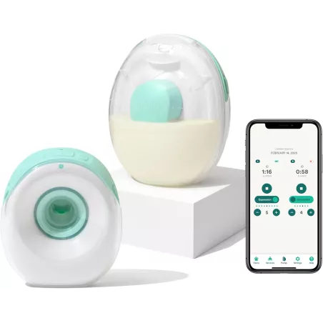 Willow Go: Tire-Lait Mains Libres, Portable & Discret - LAllié Allaitement Ultime!