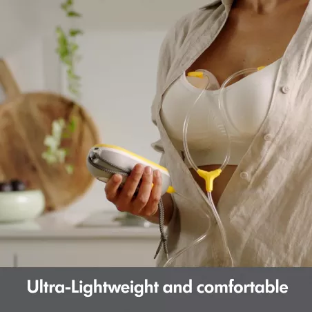 Tirelire Medela Freestyle : Tire-lait mains libres portable