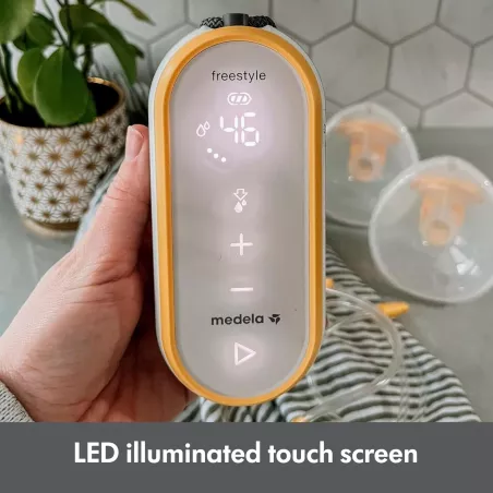 Medela Freestyle Mains Libres: Tire-Lait Électrique Double, Portable & Connecté pour Mamans Actives!